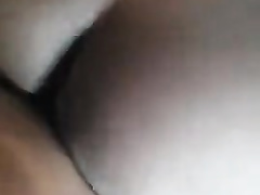 Huge dark butt banged in doggystyle