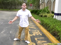 Peter lost a bet and now had to take Salsa lessons.